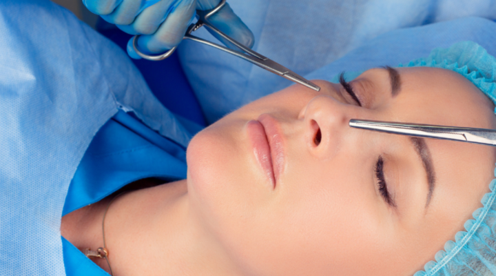 بعد عملية انحراف الحاجز الأنفي