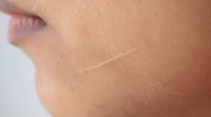 علاج آثار الجروح والخدوش في الوجه