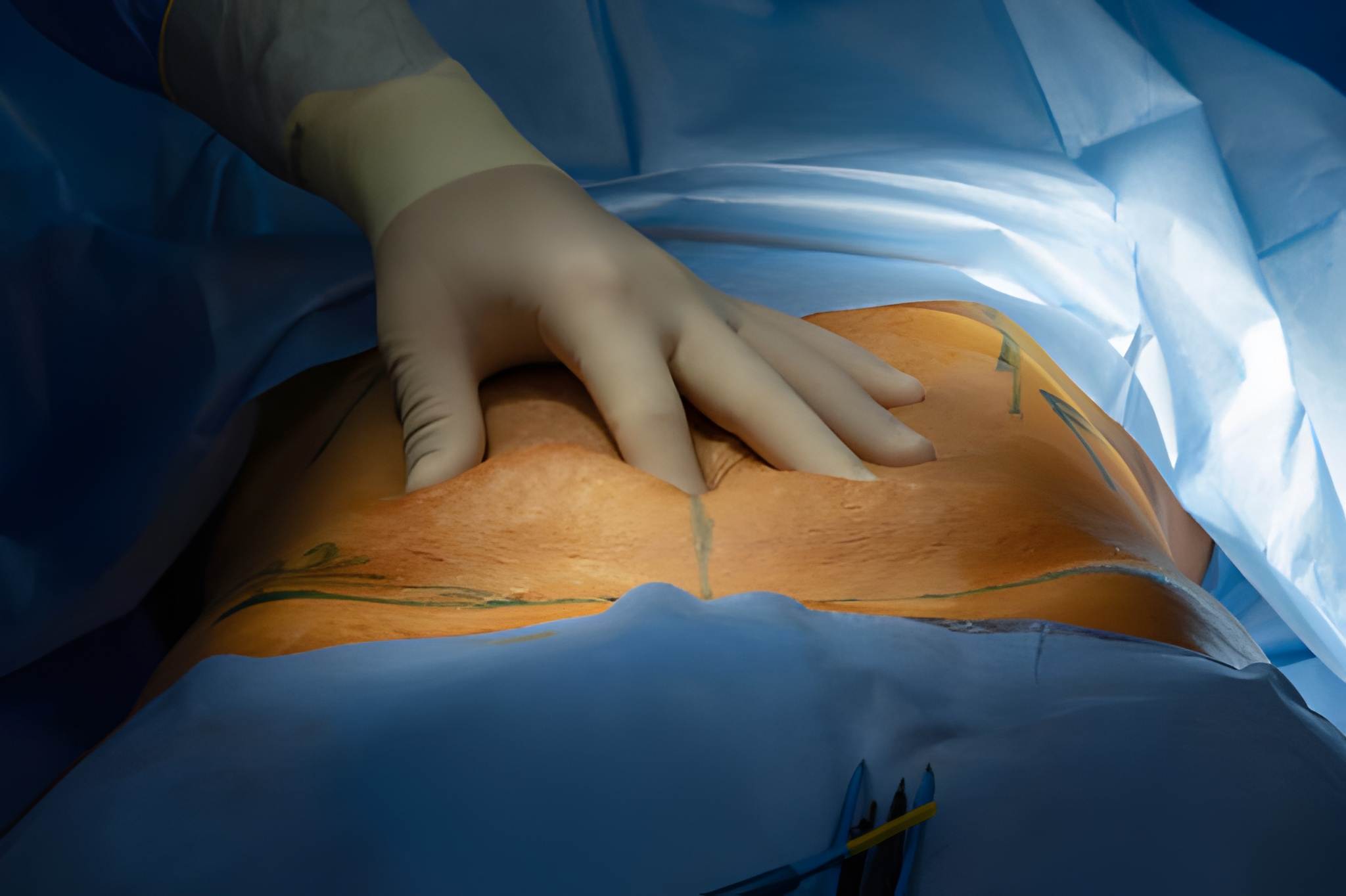 خطوات شفط الدهون التقليدي