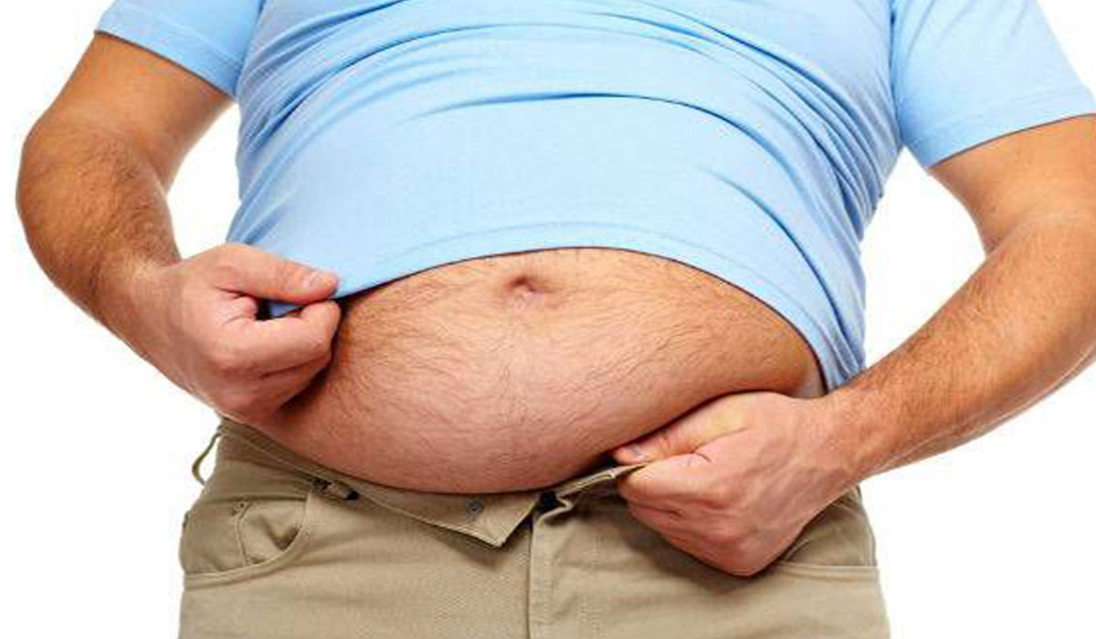 دهون البطن للرجال